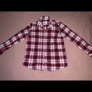 Long sleeve plaid shirt